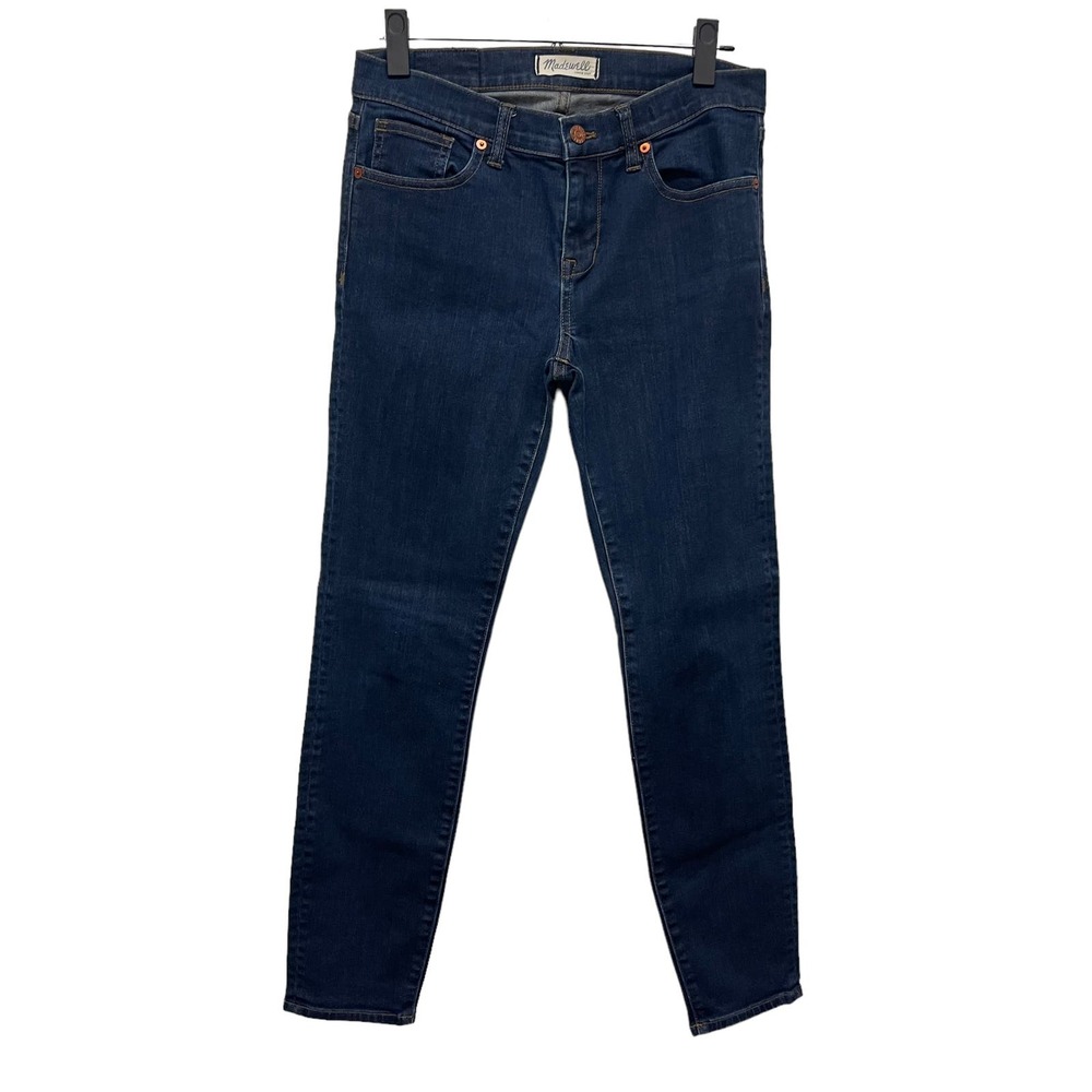 Women's Madewell dark wash Skinny Skinny Mid Rise Jeans - 29